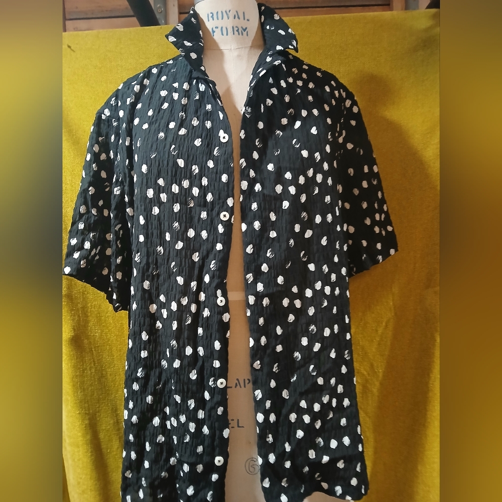 Zara short sleeve button down